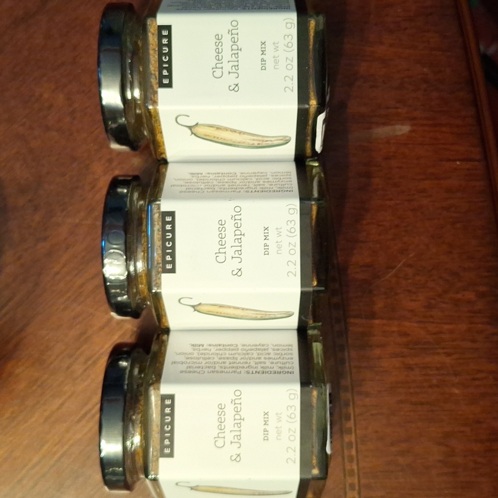 Epicure Bundle - Cheese & Jalapeno Dip Mix - NWT